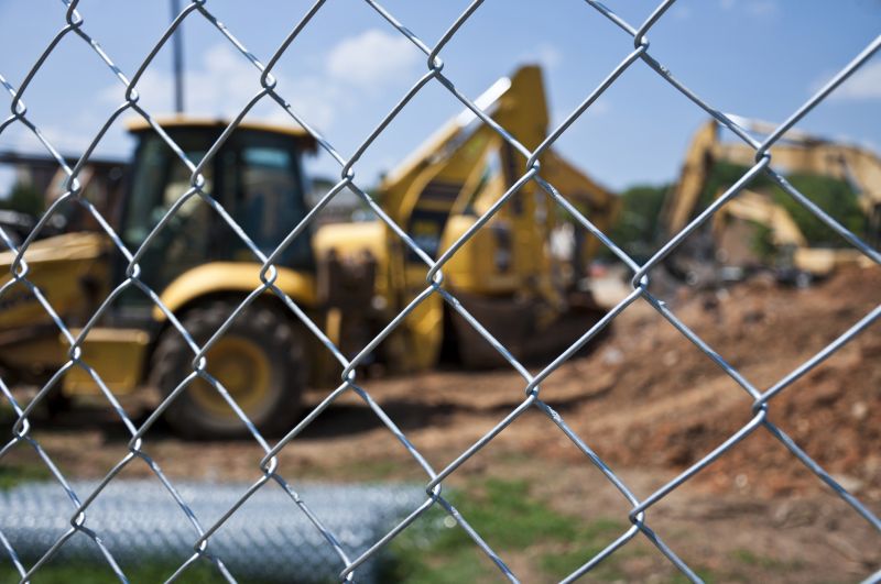 Cemetery Fence Installation detail